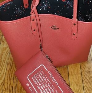 Original coach tote handbag